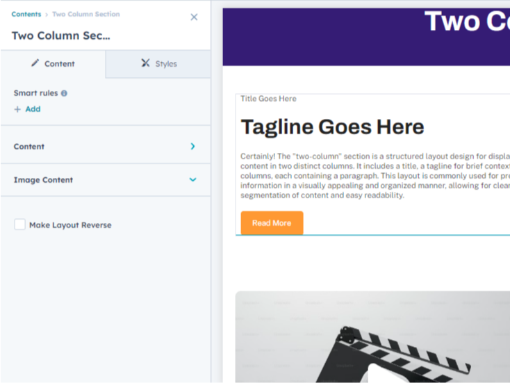 Customize Content: No Coding Required